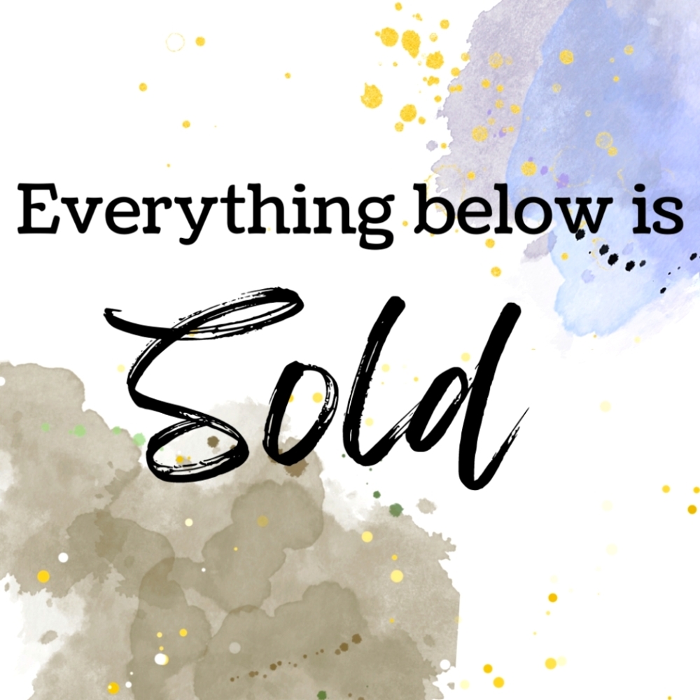 Listing Break. Everything Below Is Sold